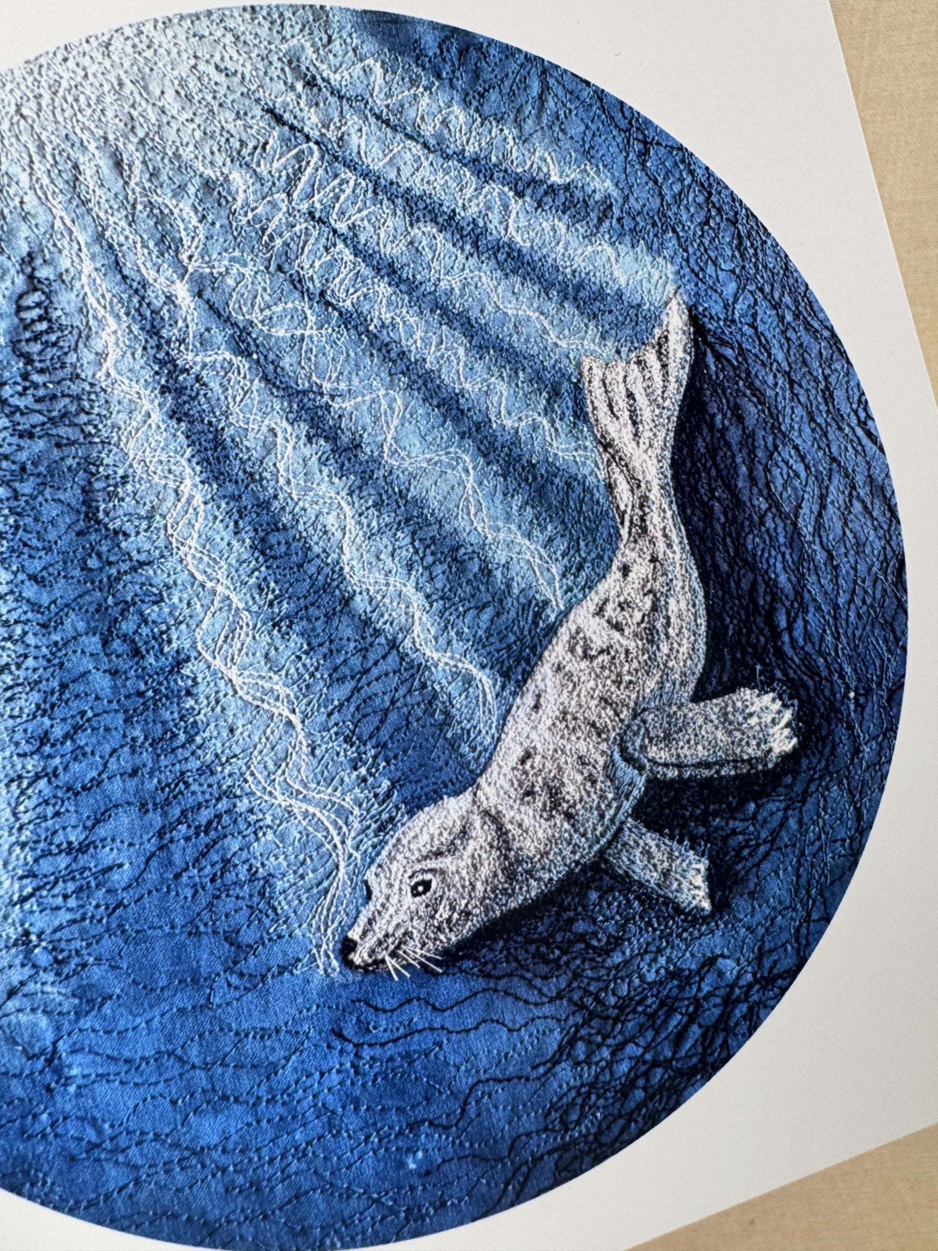 Selkie “Seal – Freedom” Greetings Card image 2