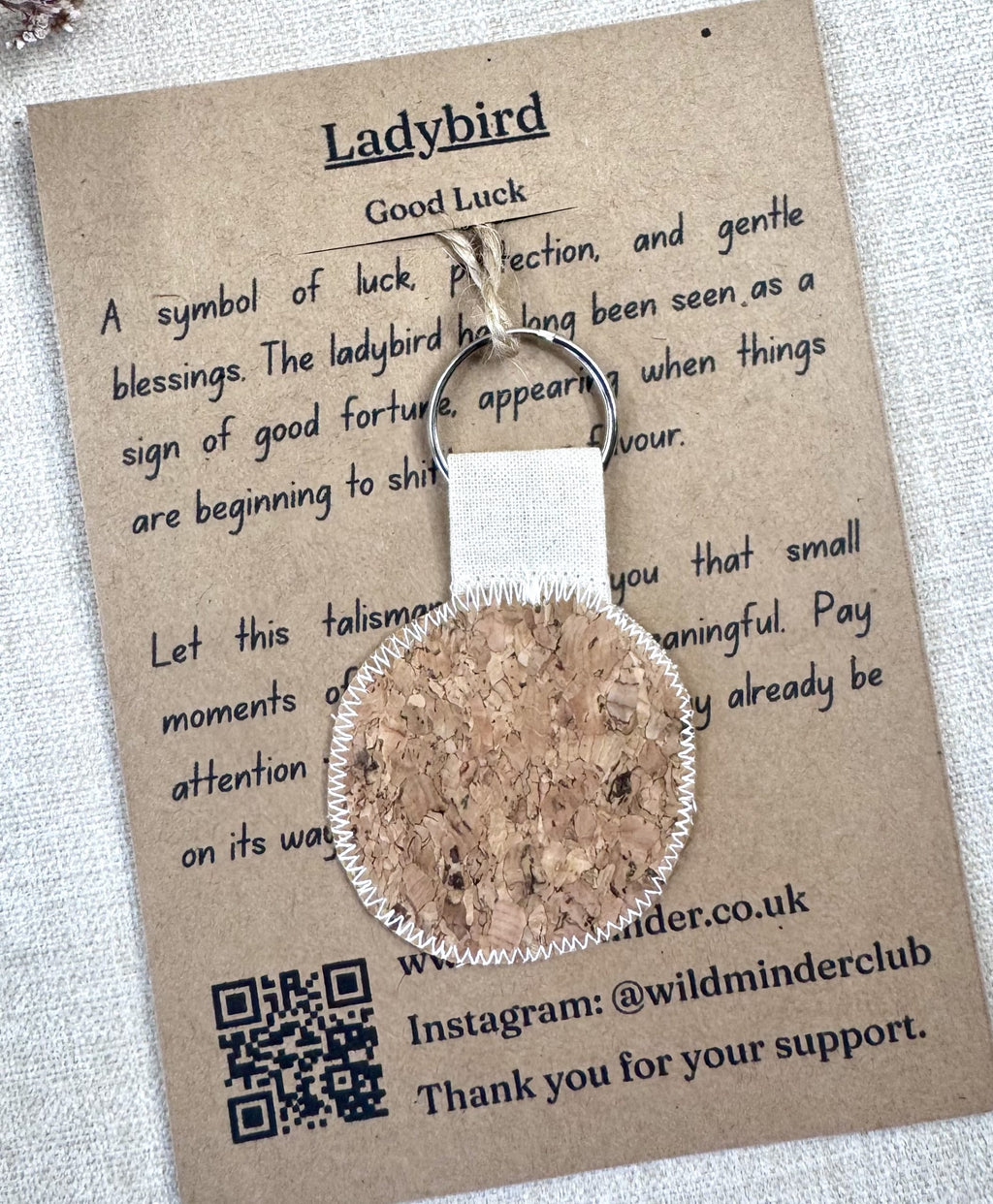 Lady Bird Talisman Key Ring image 2