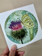 Brimstone Butterfly “Hope” Greetings Card image 1