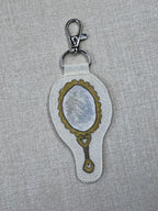 Daffodil Narcissus “Self Love” Talisman – Free Motion Embroidered Patch / Bag Charm image