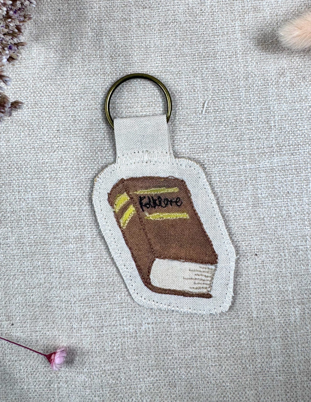 Folklore Book Talisman Key Ring image 0