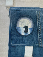 Selkie “True Nature” Talisman – Free Motion Embroidered Patch / Bag Charm image 3