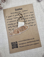 Feather Talisman Key Ring image 2
