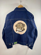 Custom Pet Portrait Commission — Free Motion Embroidered Dog, Cat & Horse Wearable Art - Source for Me image