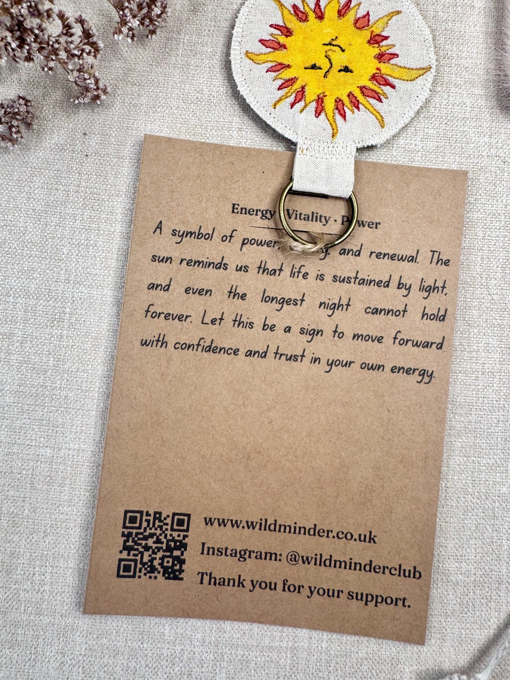 Sun Talisman Key Ring image 2