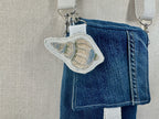 Selkie “The Reminders - Shell” Talismans – Free Motion Embroidered Patch / Bag Charm image 5