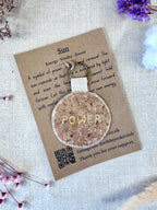 Sun "Power" Talisman Key Ring