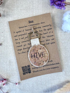 Bee "Purpose" Talisman Key Ring