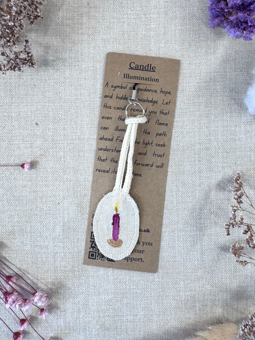 Candle "Illumination" Talisman Phone Charm