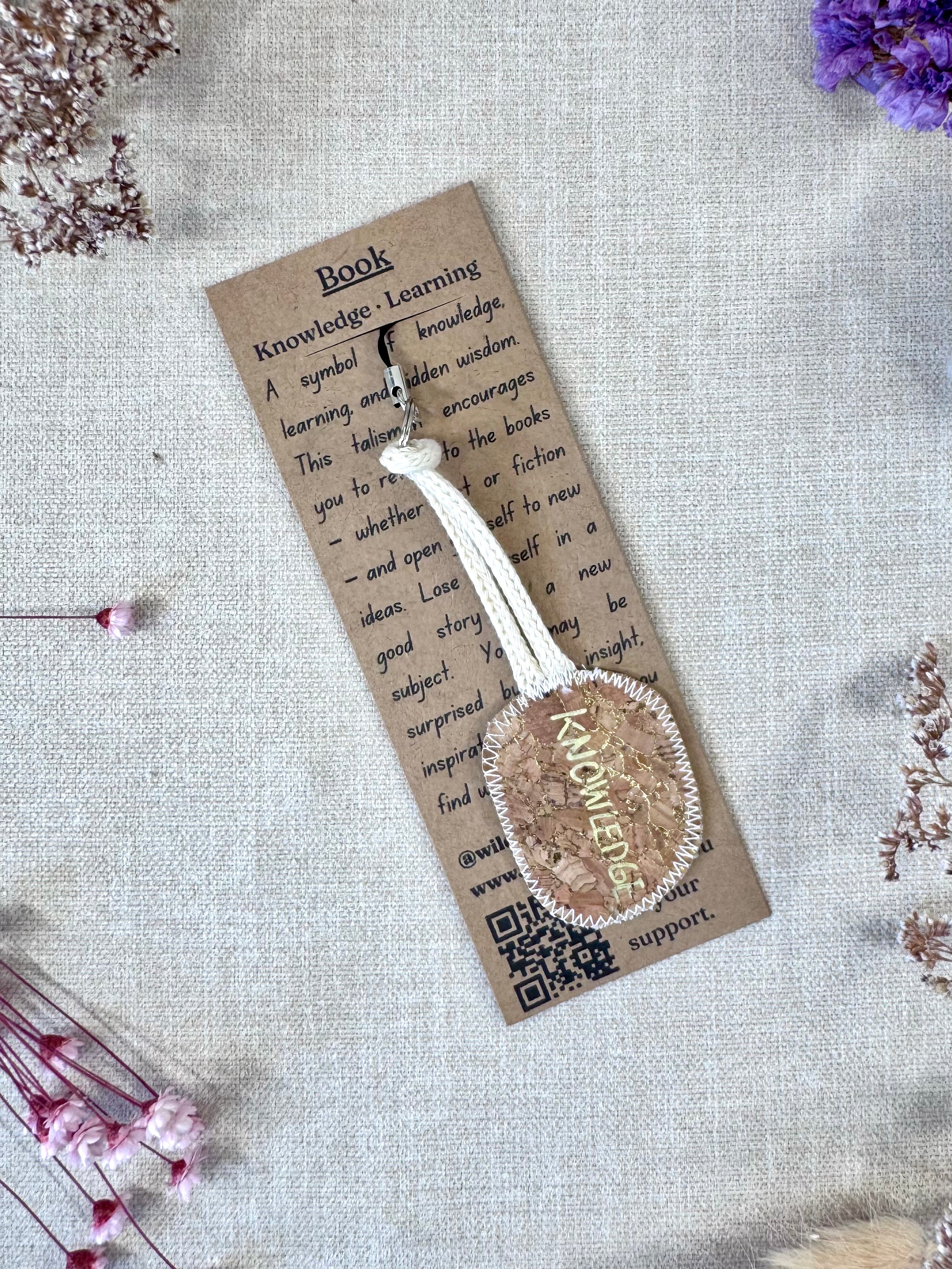 Book "Knowledge" Talisman Phone Charm