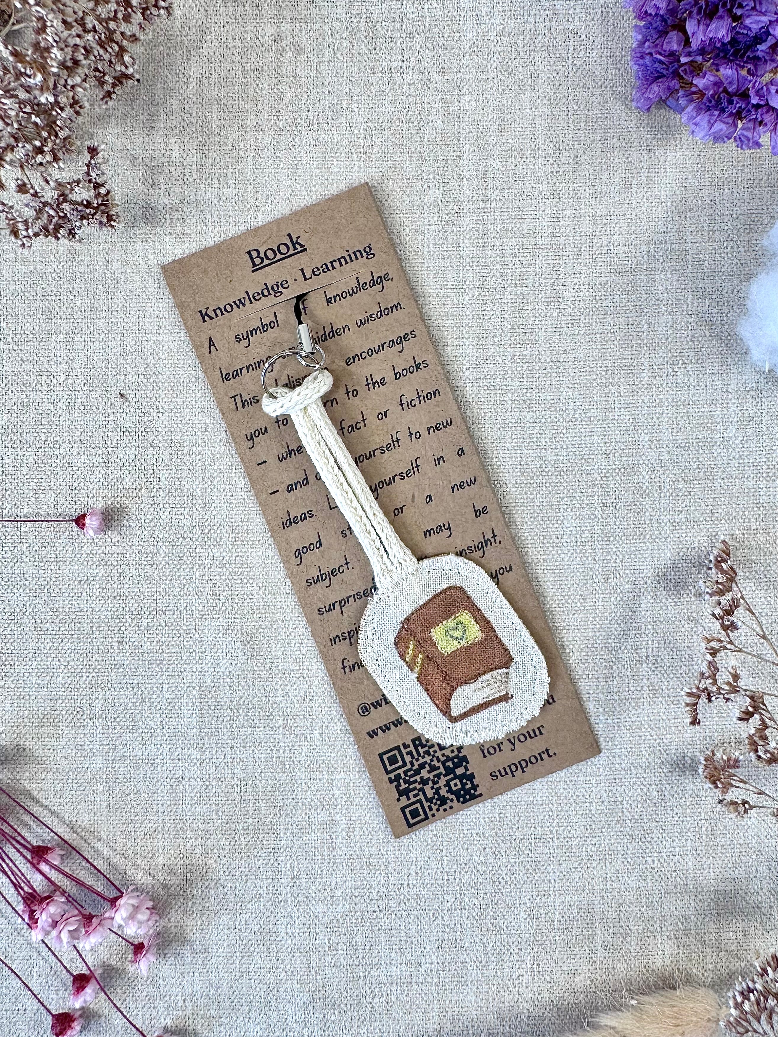 Book "Knowledge" Talisman Phone Charm