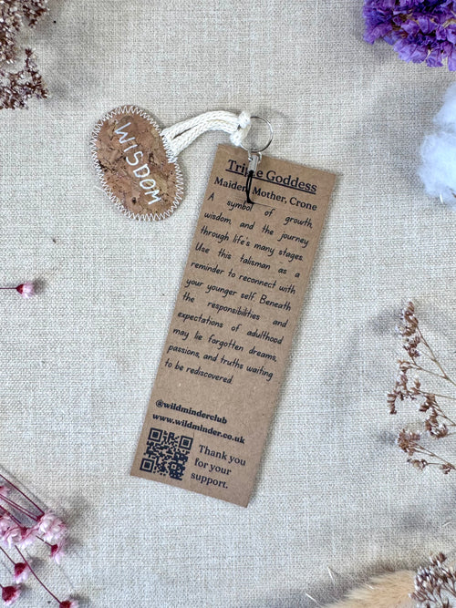 Triple Goddess "Wisdom" Talisman Phone Charm