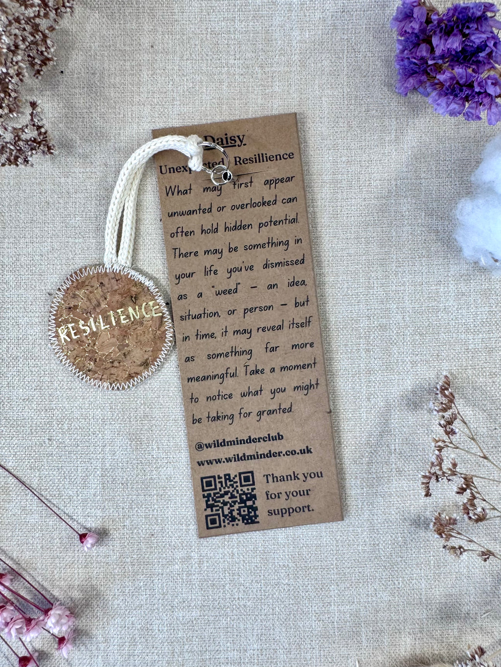 Daisy "Resilience" Talisman Phone Charm
