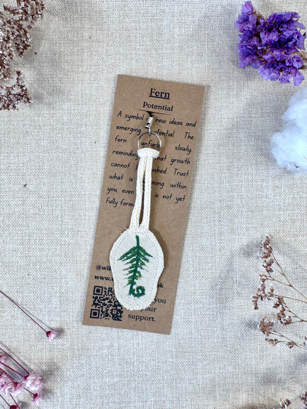 Fern "Potential" Talisman Phone Charm