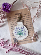 Lavender "Lucky" Talisman Key Ring
