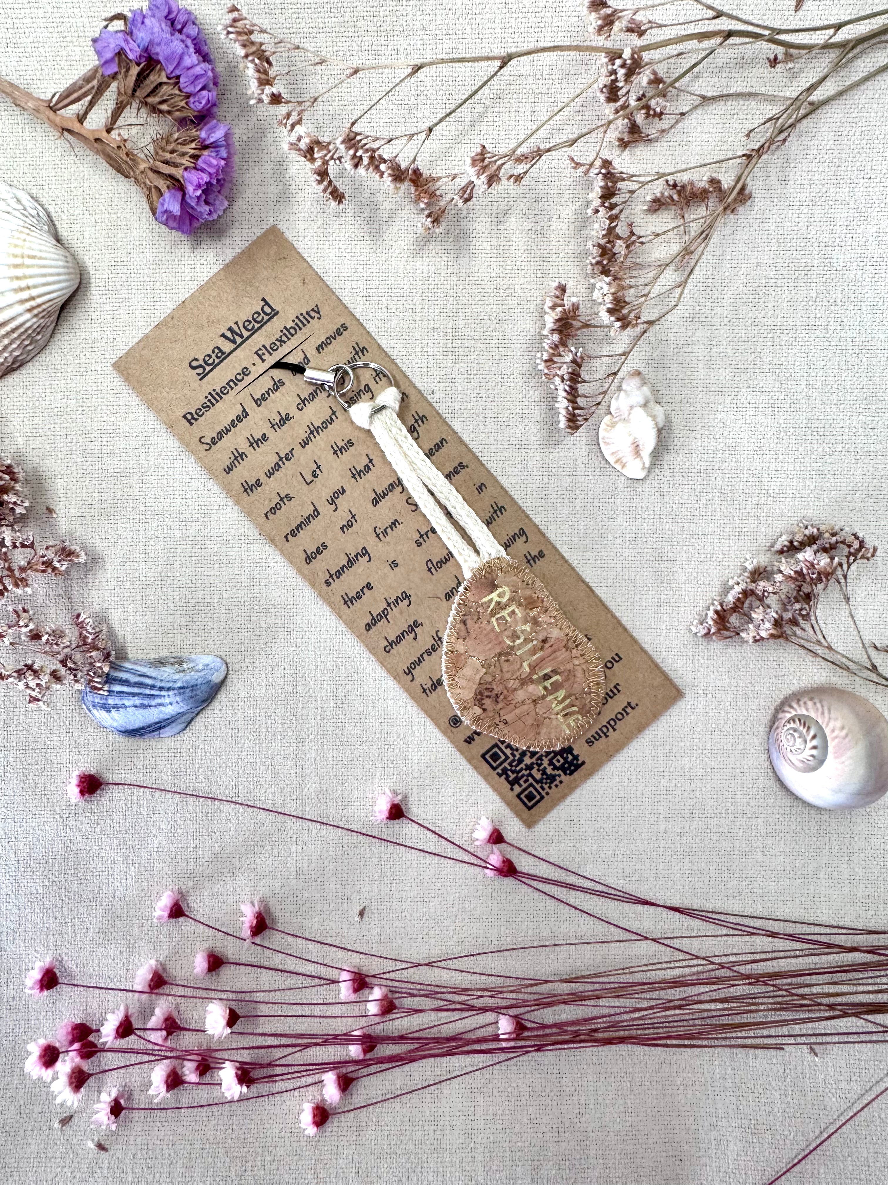 Sea Weed "Resilience" Talisman Phone Charm