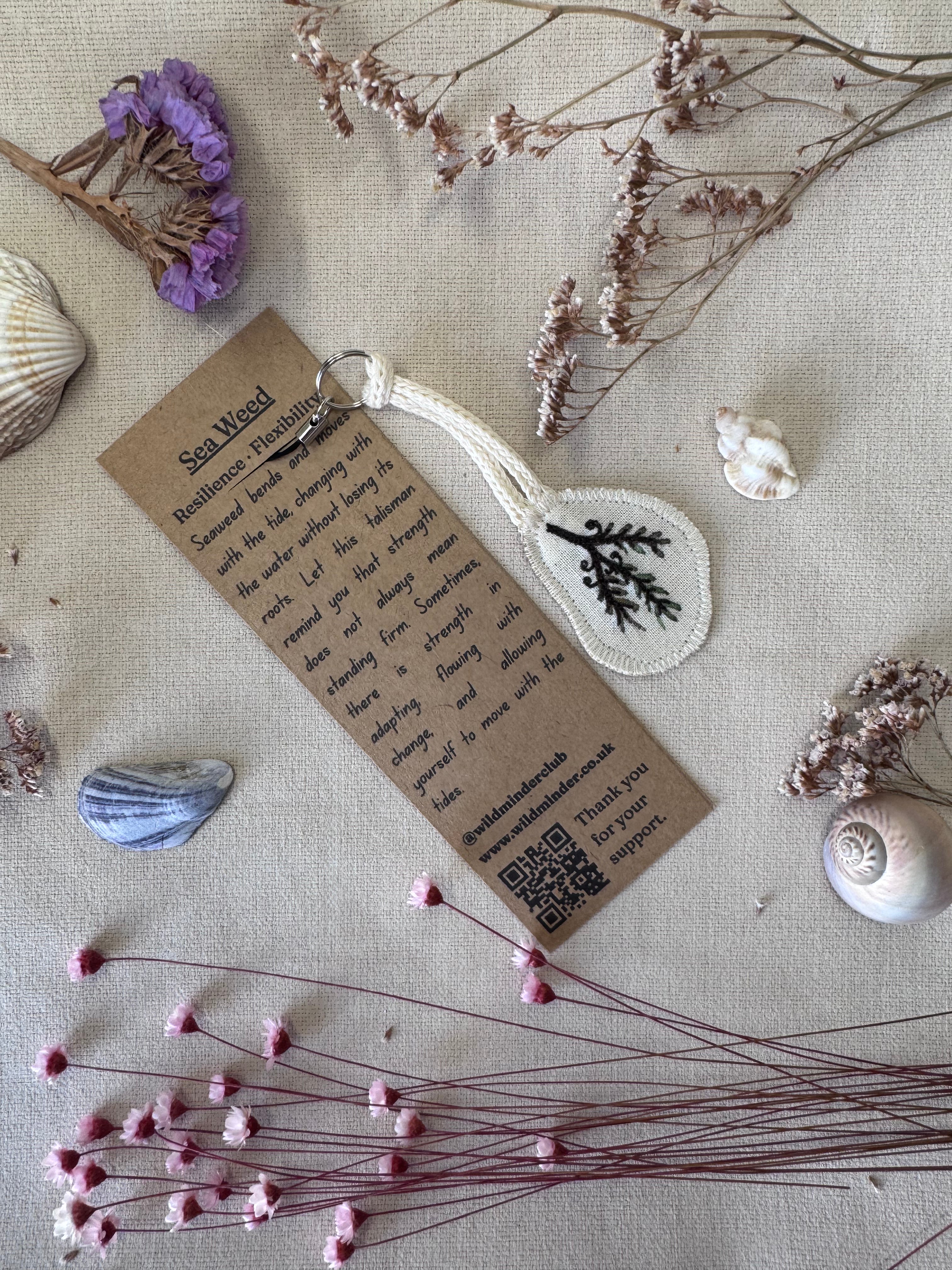 Sea Weed "Resilience" Talisman Phone Charm