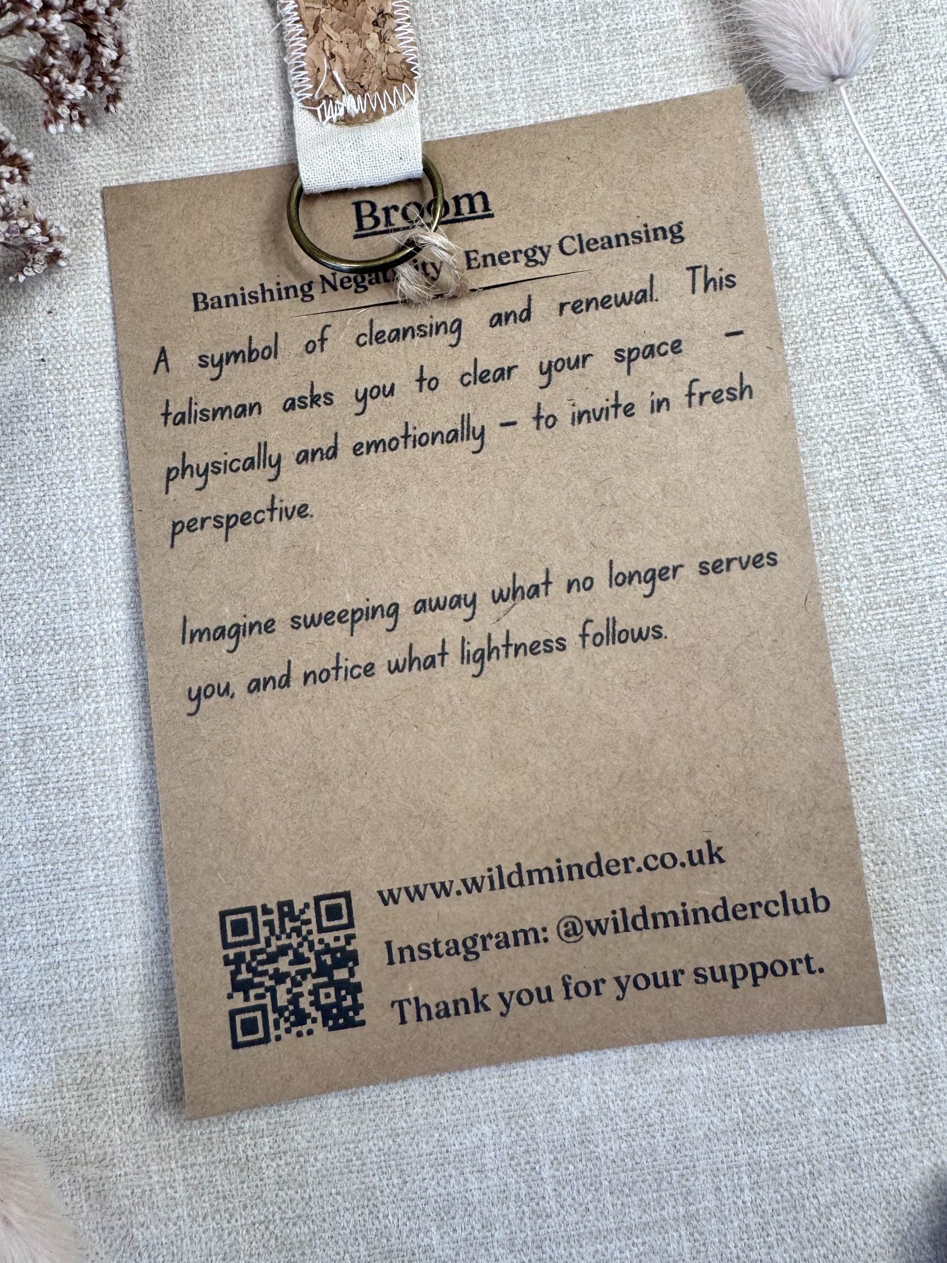 Broom Talisman Key Ring image 1