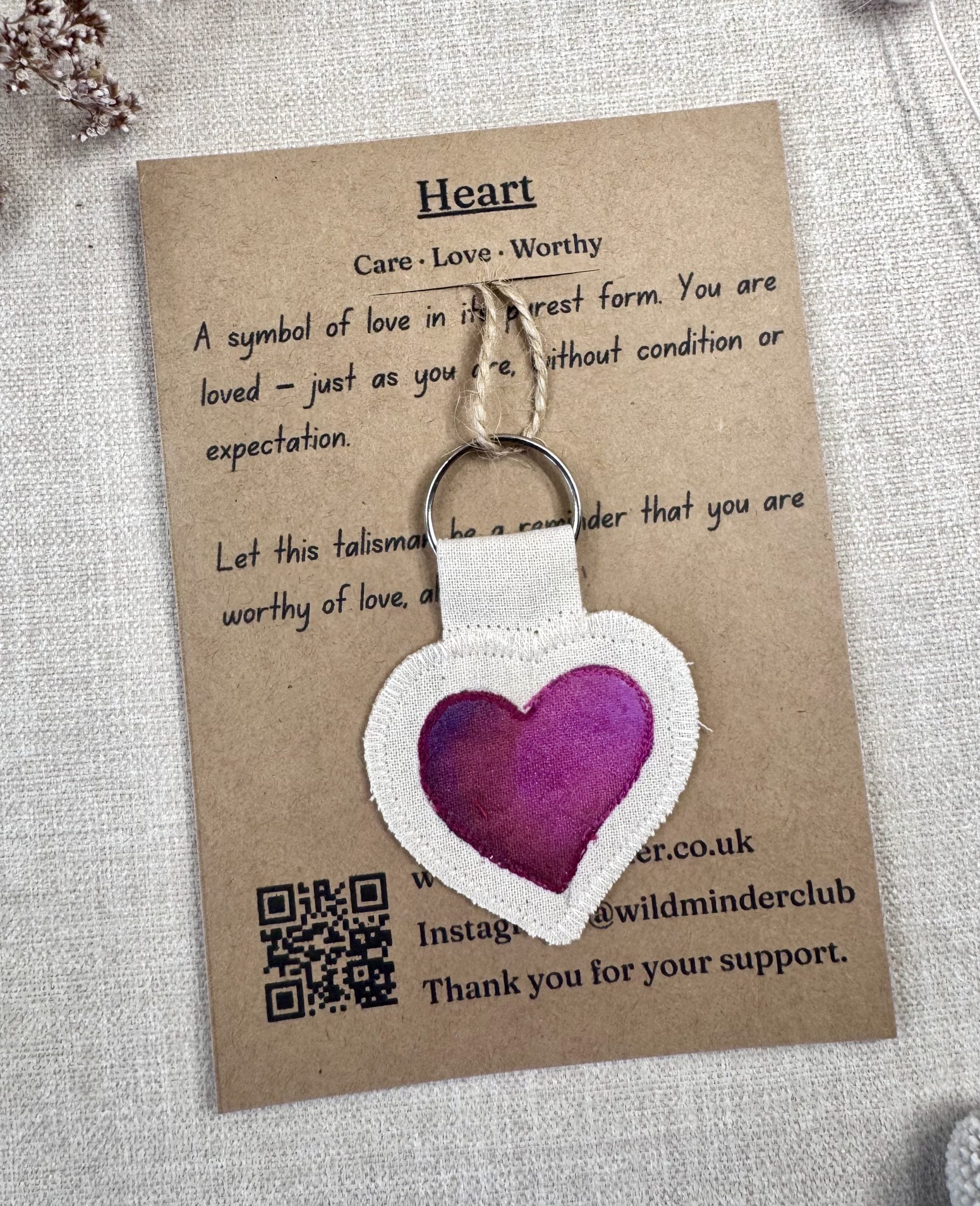 Heart Talisman Key Ring image 0