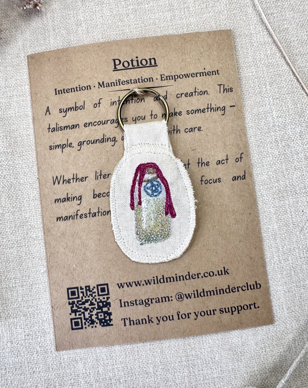 Potion Talisman Key Ring image 0