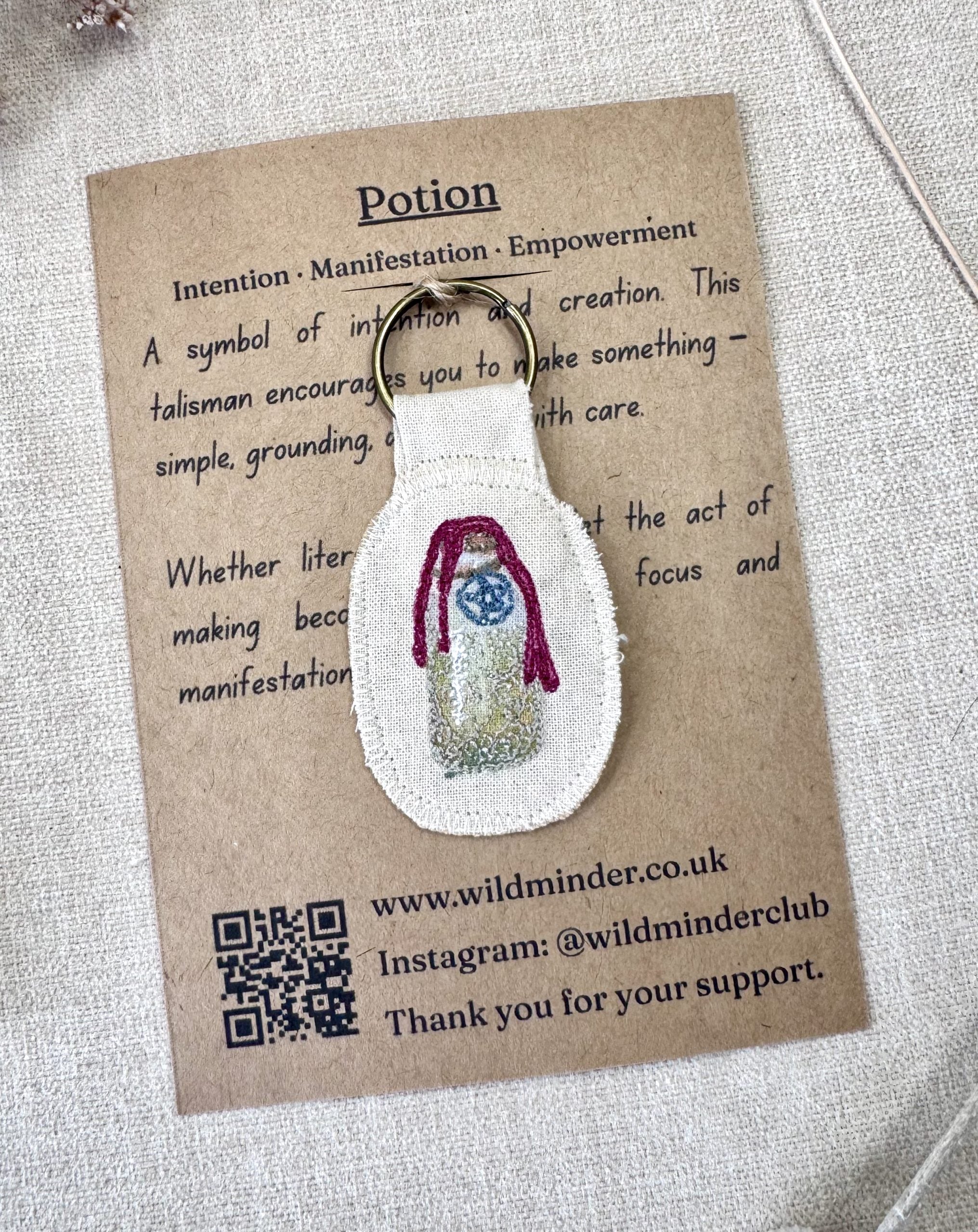 Potion Talisman Key Ring image 0