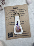 Broom Talisman Key Ring image 0