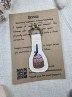 Broom Talisman Key Ring image 0