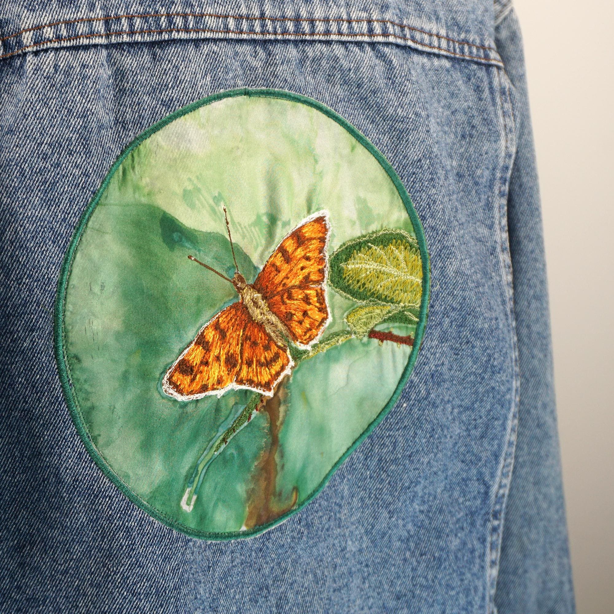 Comma Butterfly "Resilience" Wearable Art