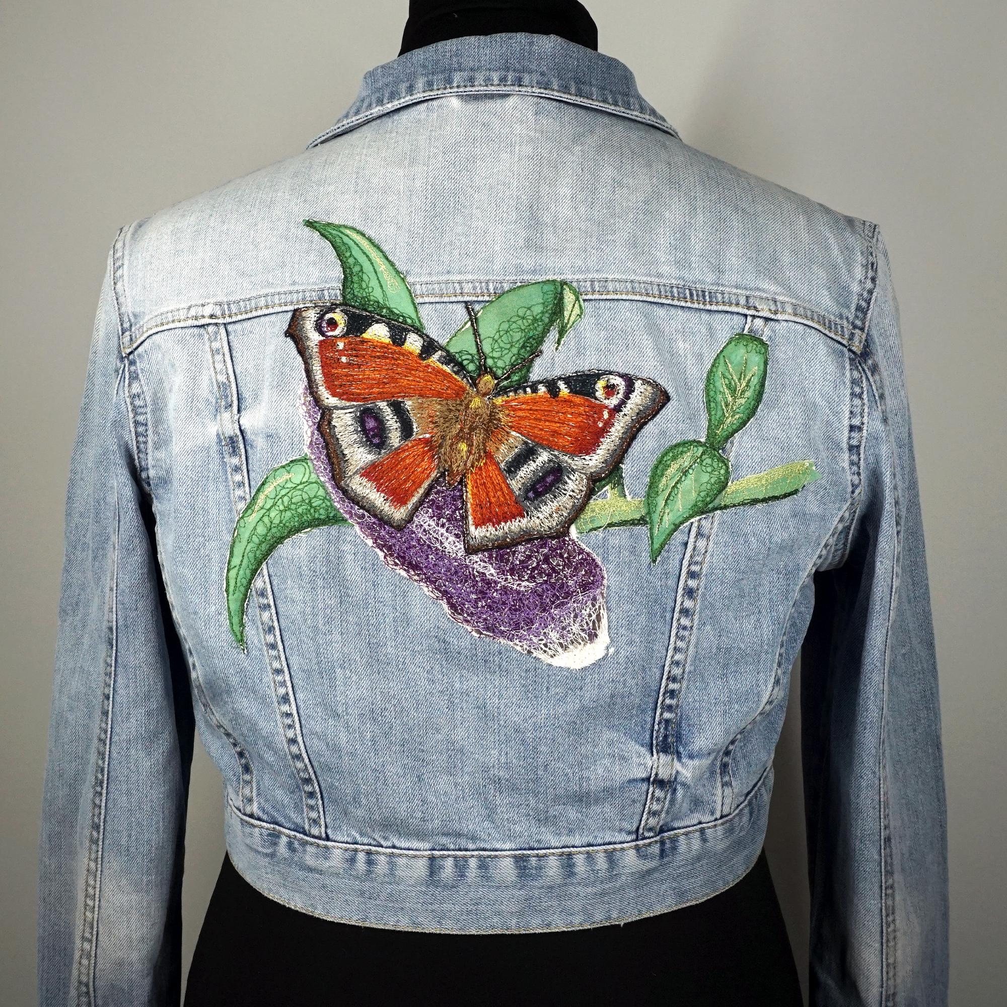 Peacock Butterfly "Protection" Wearable Art