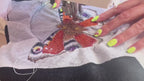 Peacock Butterfly "Protection" Wearable Art